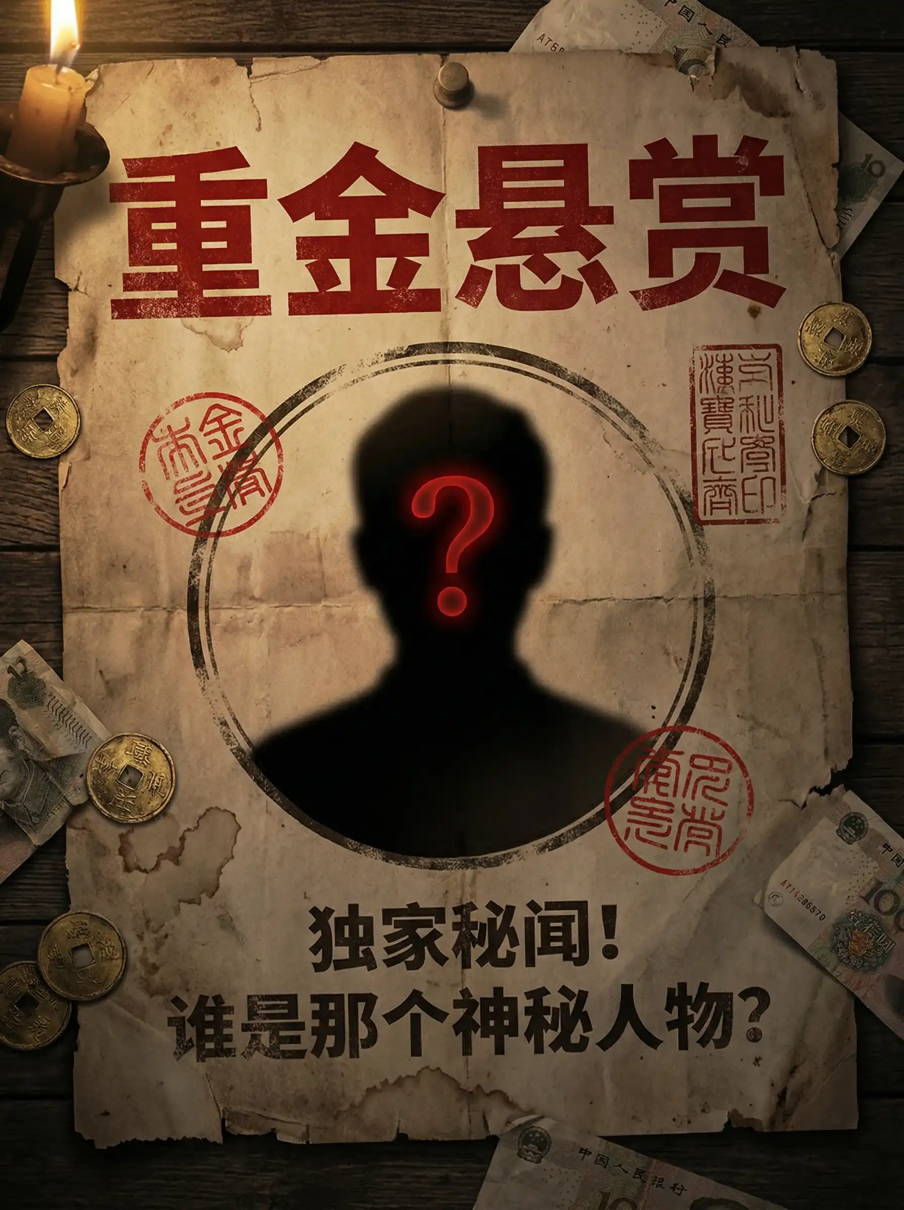 传教士式 - 重金悬赏线索征集令